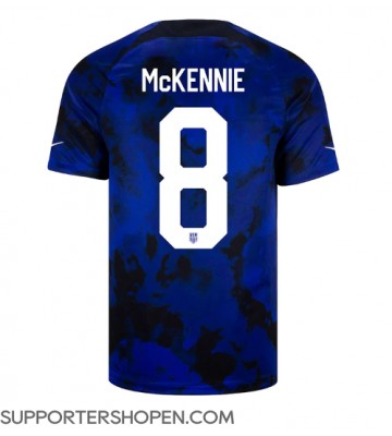 Förenta staterna Weston McKennie #8 Borta Matchtröja VM 2022 Kortärmad